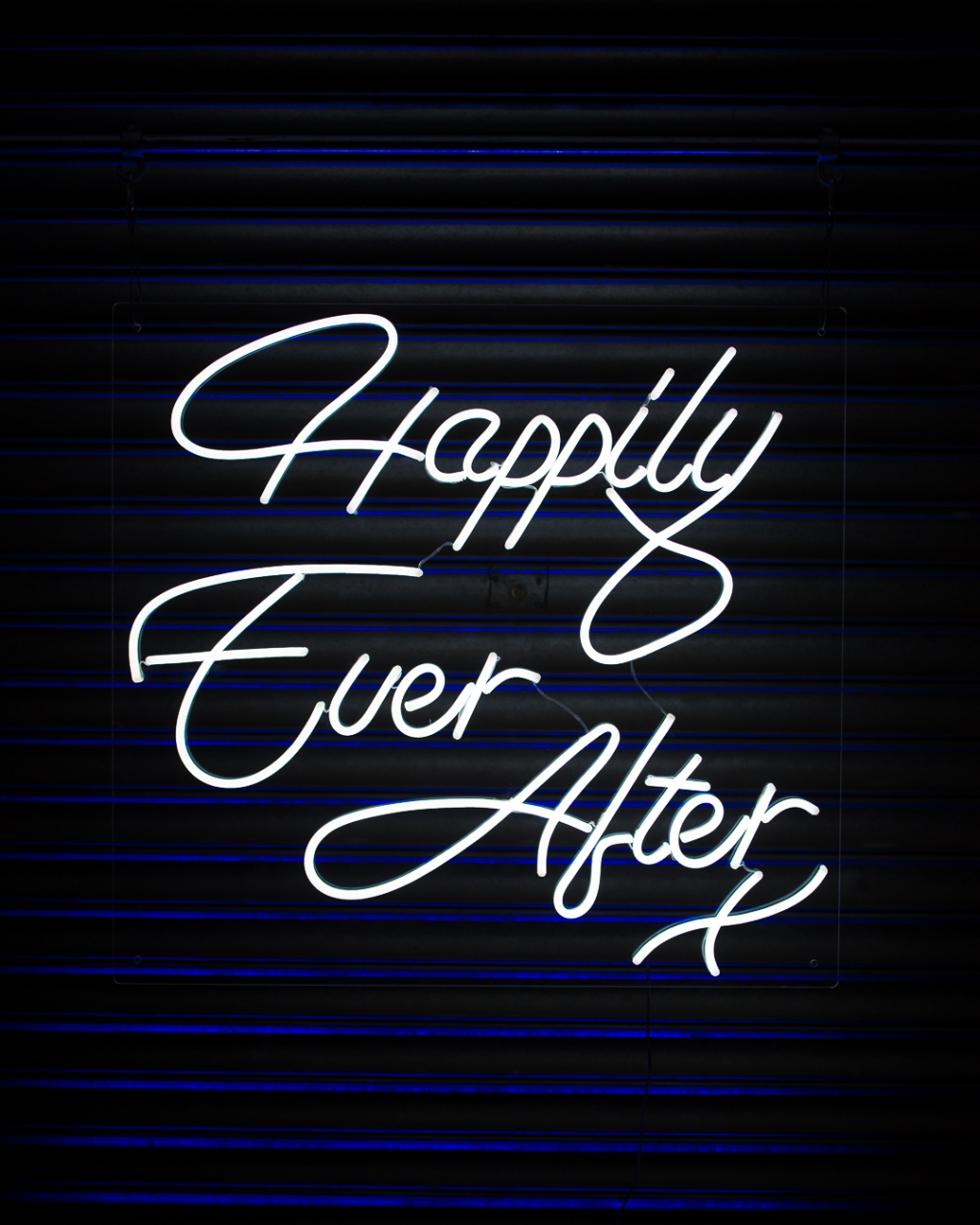 Happily Ever After Neon Sign Hire Pro Event Hire Event Lighting